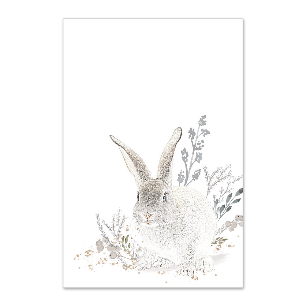 bunny nursery art