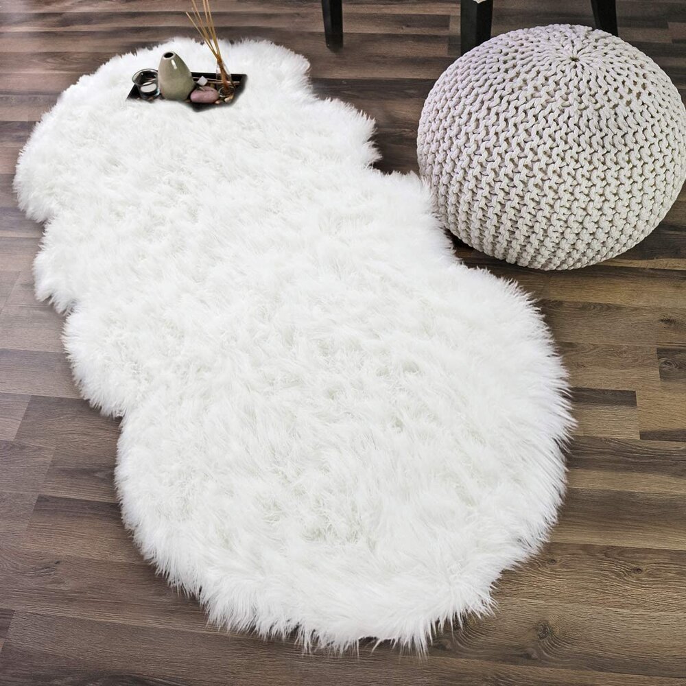 faux sheepskin rug