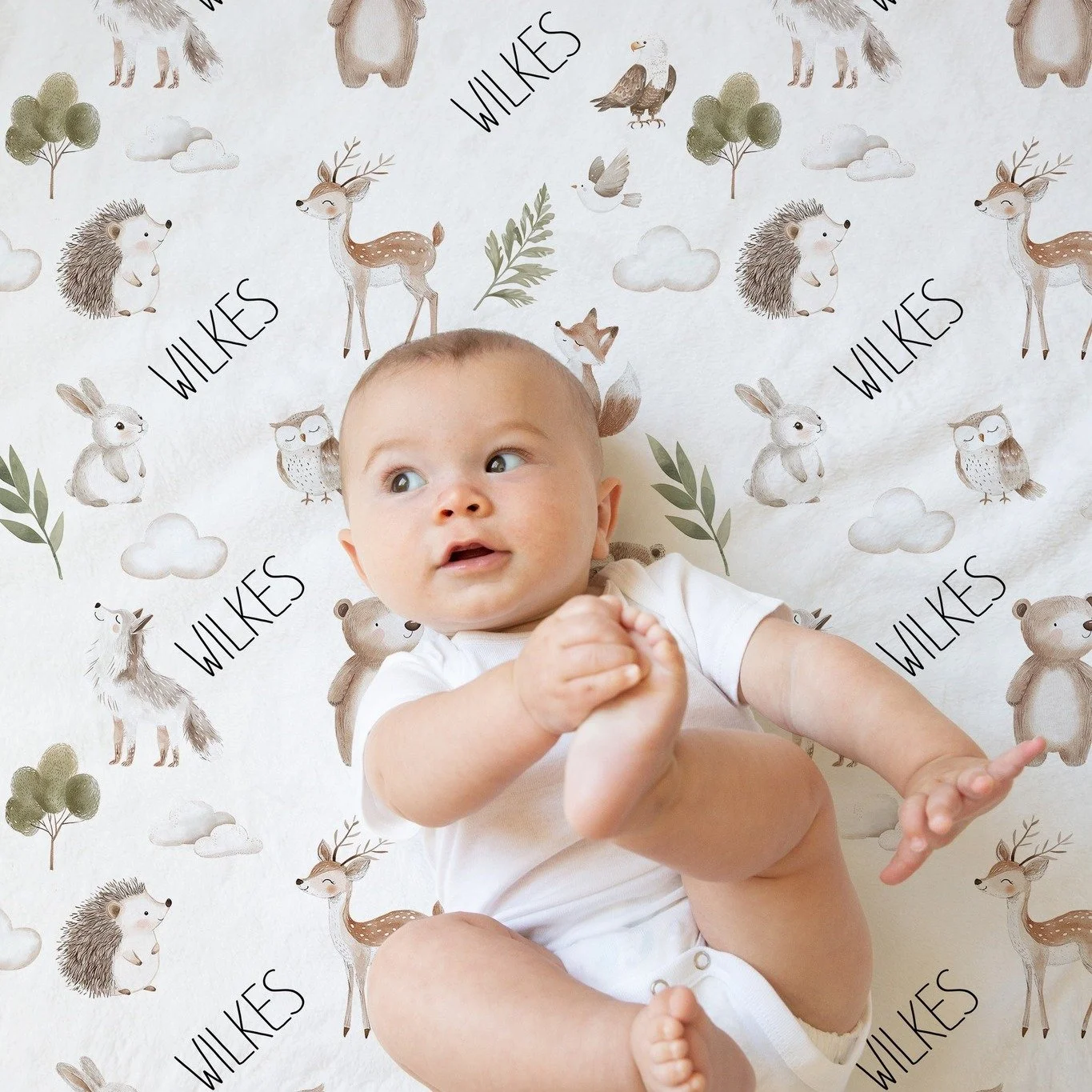 Our &quot;Little Fern &amp; Forest&quot; line is the perfect addition to any woodland nursery! #forestnursery #woodlandnurserybedding #woodlandnurseryprints #woodlandnurseryinspo #woodlandnurserygoals #woodlandnurseryideas #woodlandnurseryart #woodla