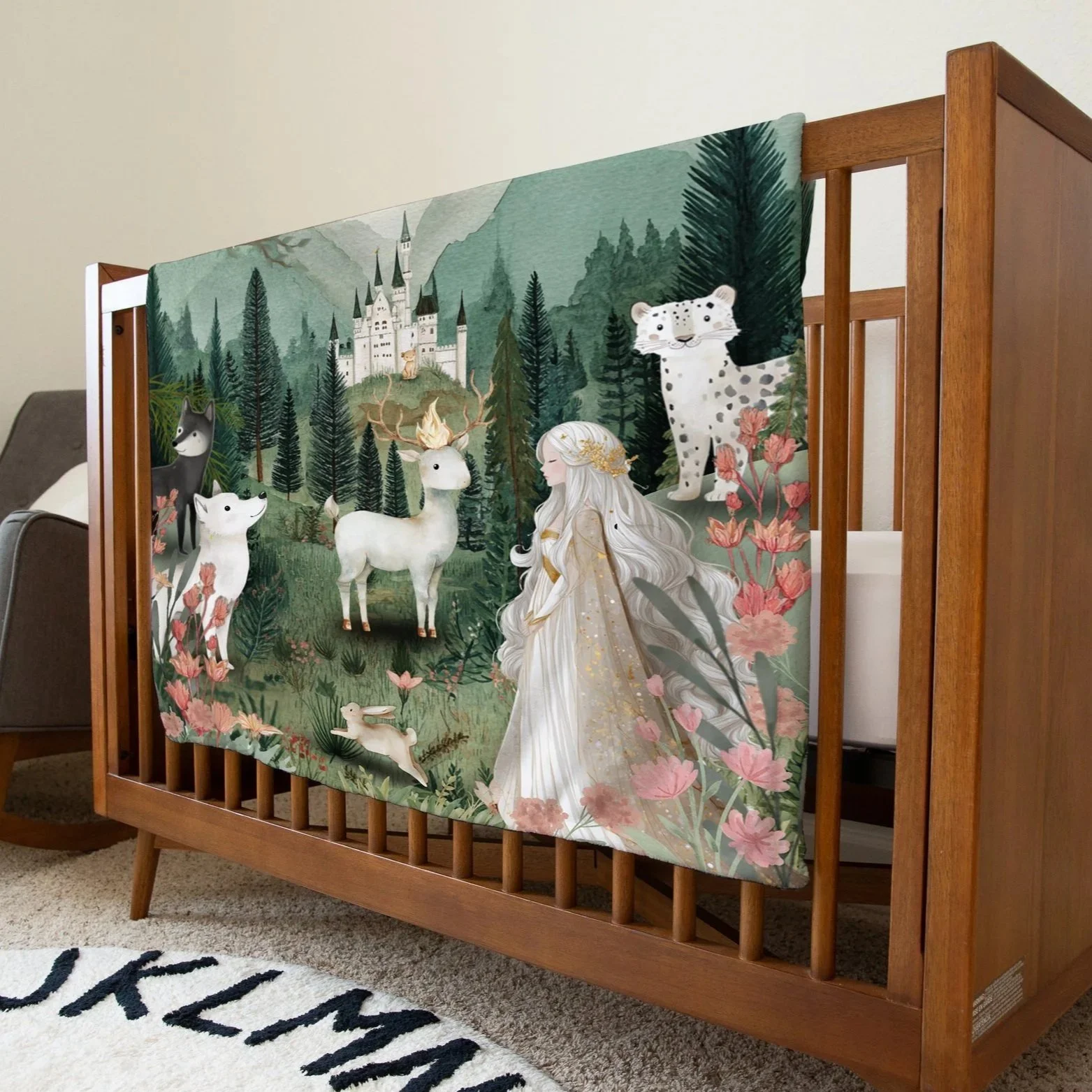 Throne of Glass Baby Blanket: Aelin's Tapestry