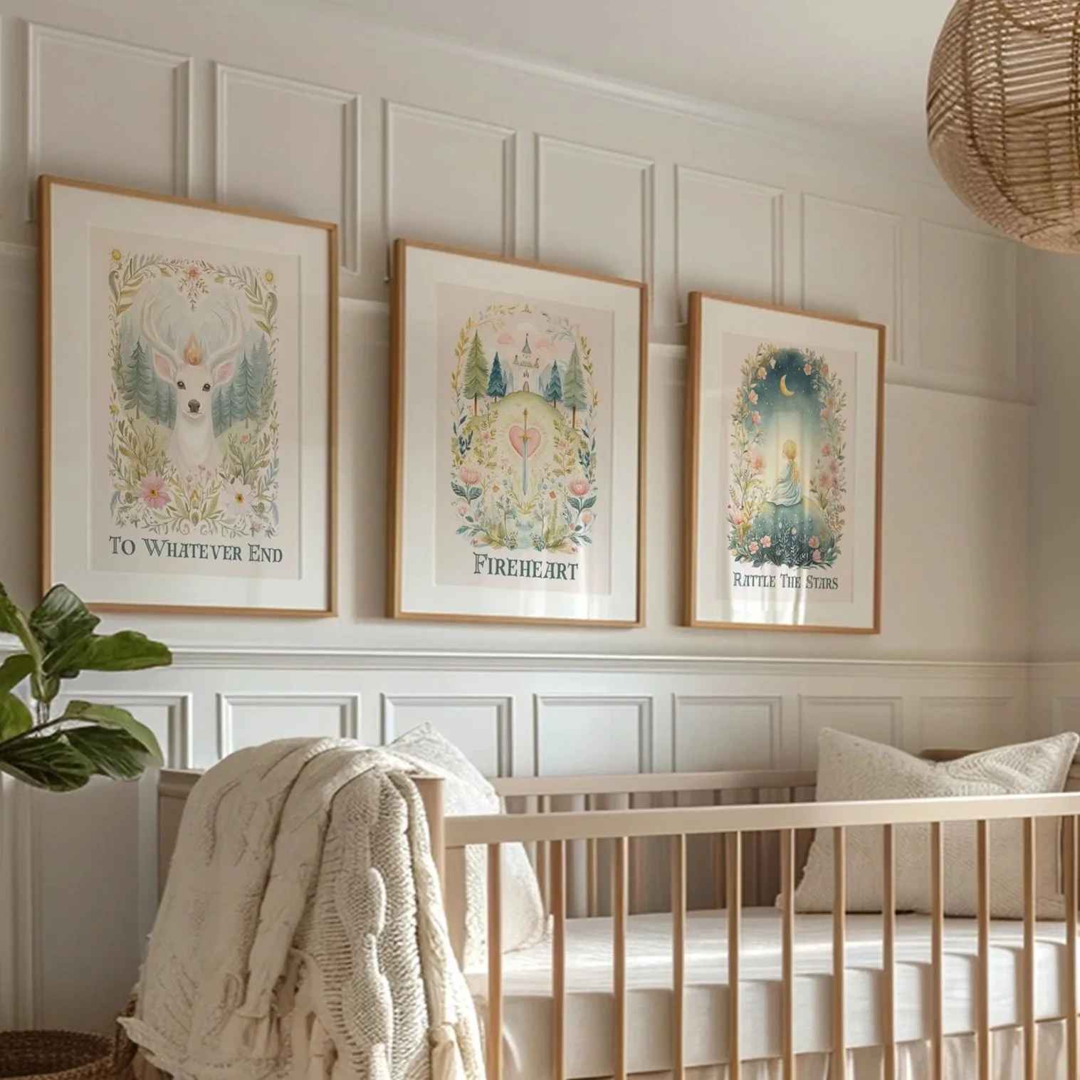 Throne of Glass: 3 Piece Art Set