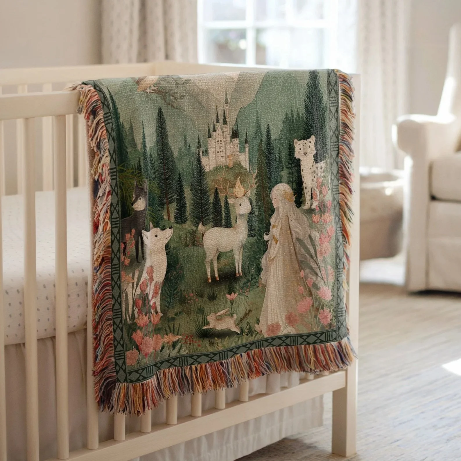 Throne of Glass Knit Baby Blanket: Aelin's Tapestry