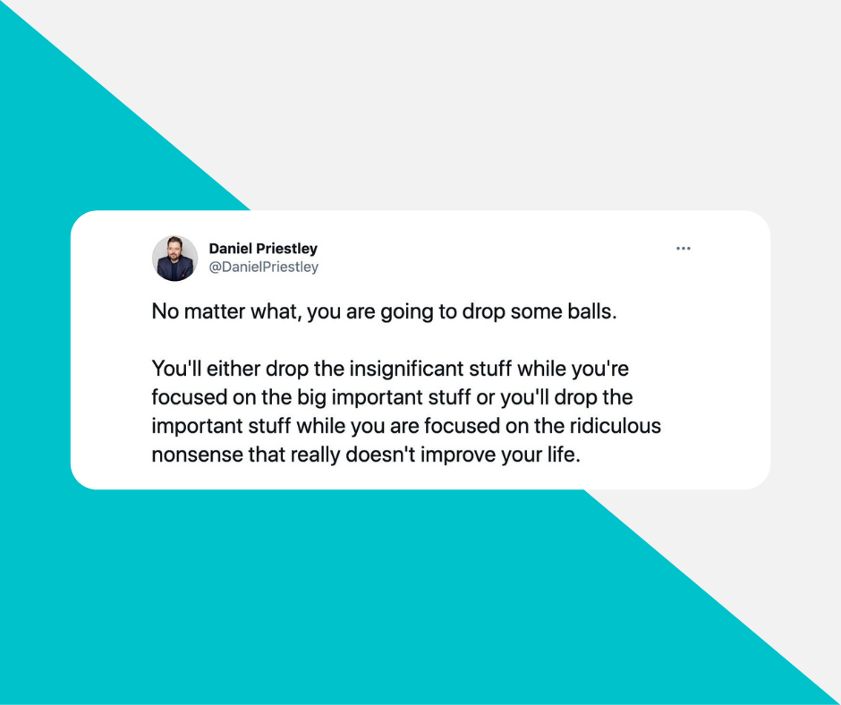 Have you dropped the ball?