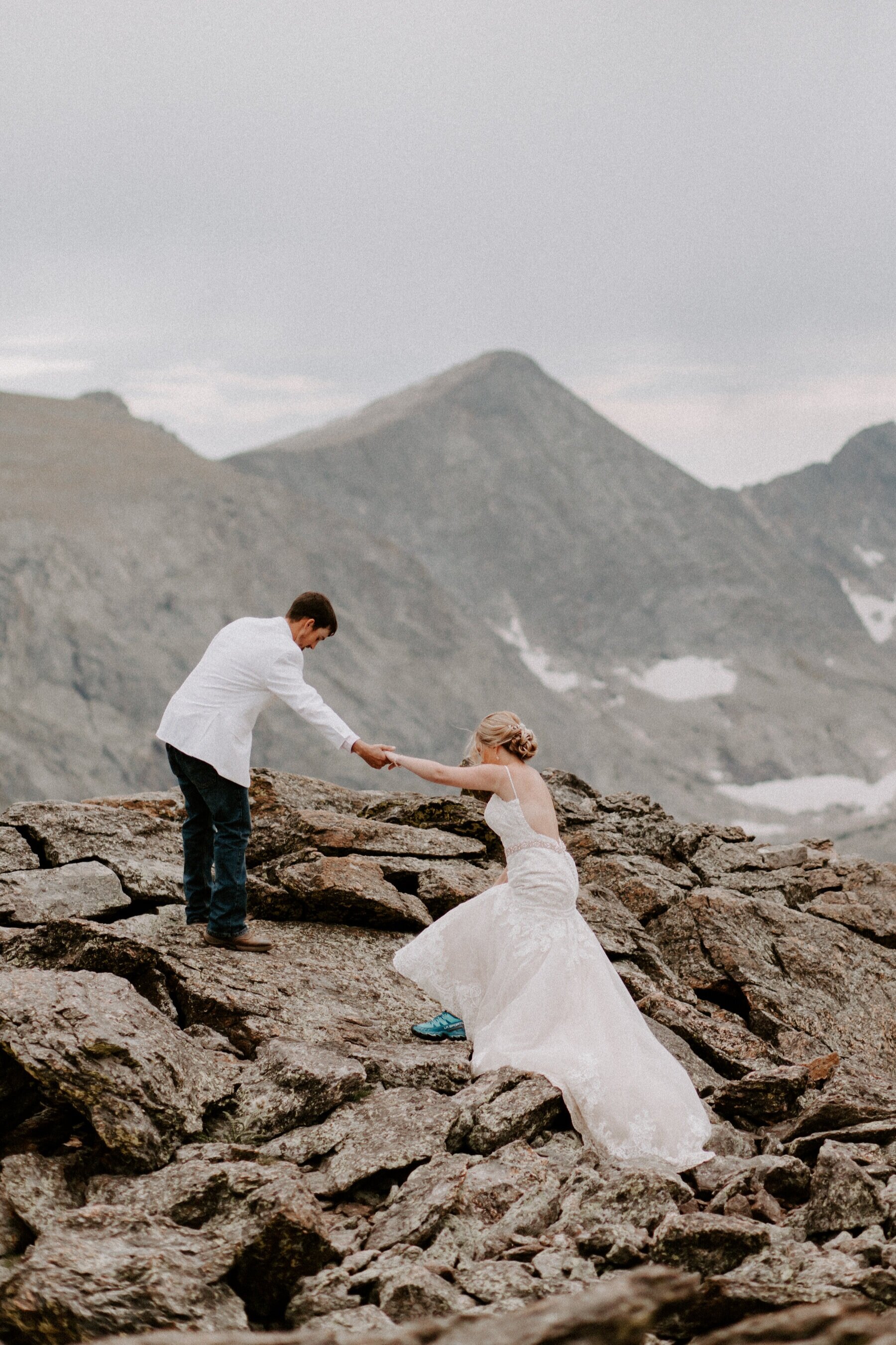 Upper Beaver Creek ceremony and Trail Ridge Road elopement in Rocky Mountain National Park with Colorado Wedding Photographer Diana Coulter