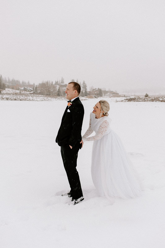 An emotional, winter elopement at Sapphire Point in Breckenridge, CO with Colorado Wedding Photographer Diana Coulter -9.jpg