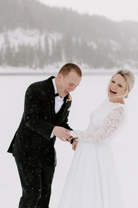 An emotional, winter elopement at Sapphire Point in Breckenridge, CO with Colorado Wedding Photographer Diana Coulter -15.jpg