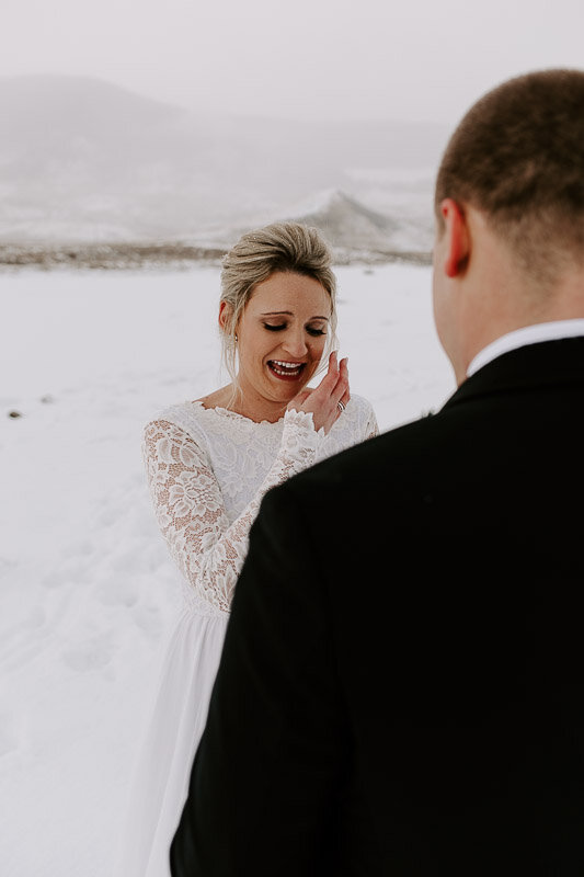 An emotional, winter elopement at Sapphire Point in Breckenridge, CO with Colorado Wedding Photographer Diana Coulter -21.jpg
