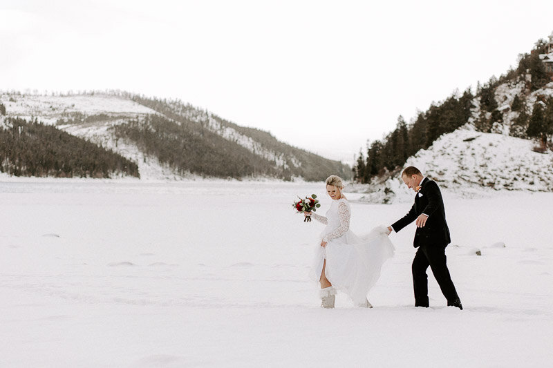 An emotional, winter elopement at Sapphire Point in Breckenridge, CO with Colorado Wedding Photographer Diana Coulter -25.jpg