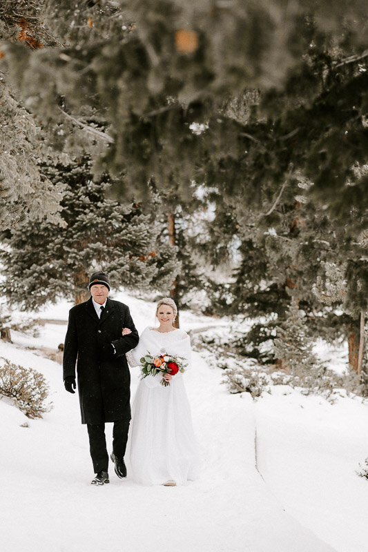 An emotional, winter elopement at Sapphire Point in Breckenridge, CO with Colorado Wedding Photographer Diana Coulter -36.jpg