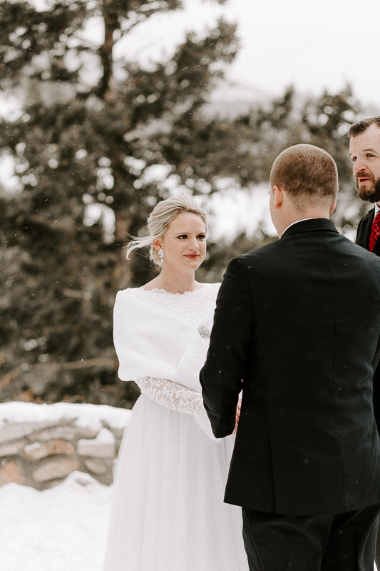 An emotional, winter elopement at Sapphire Point in Breckenridge, CO with Colorado Wedding Photographer Diana Coulter -38.jpg