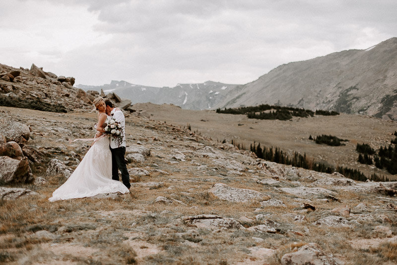 Trail Ridge Road Rocky Mountain National Park elopement by Colorado Wedding Photographer Diana Coulter-31.jpg