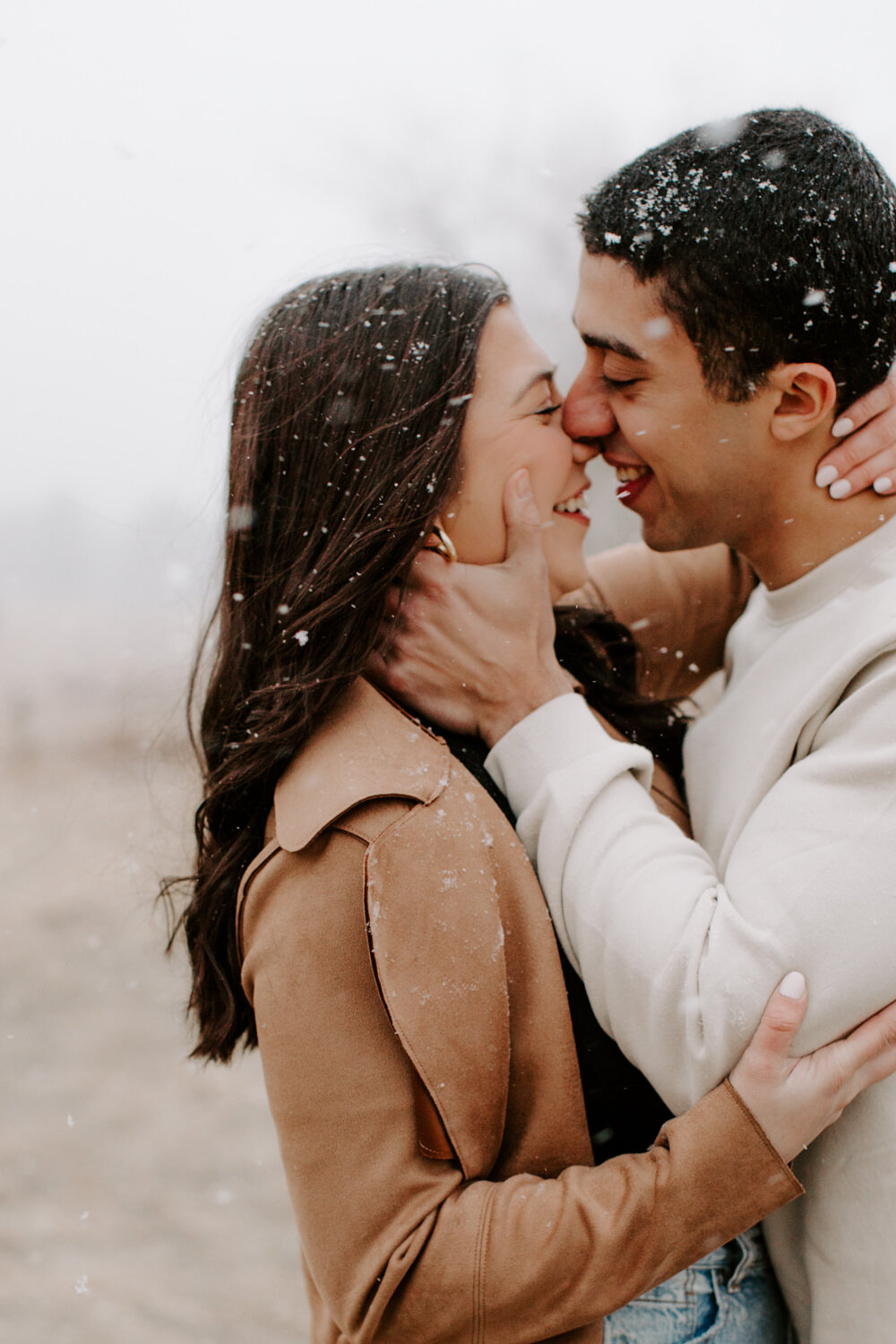 Diana Coulter Photography Boulder Colorado Snowy Engagement With Dog-16.jpg