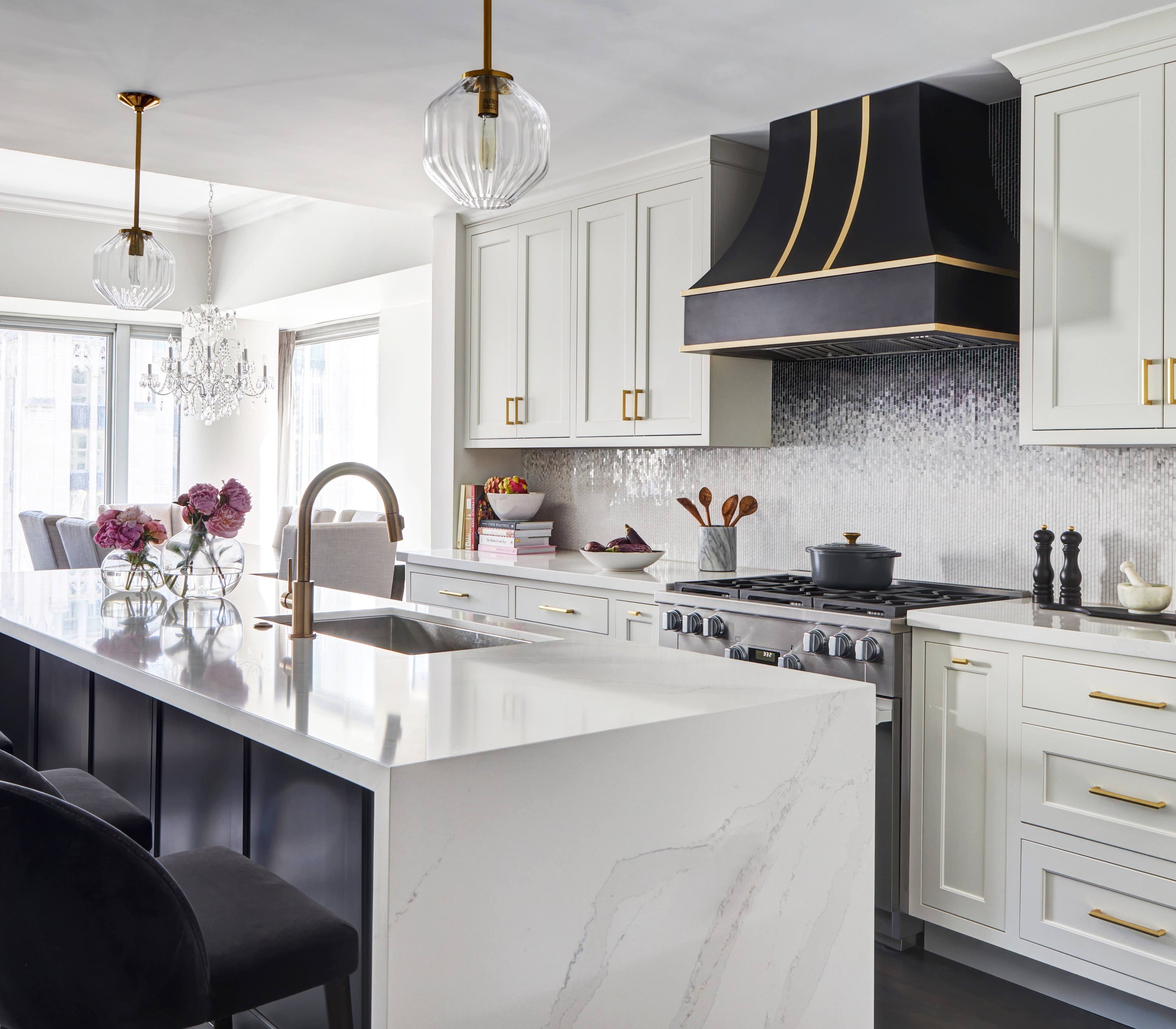 Parisian Inspired Kitchen and Guest Suite
