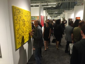 Viewing the work of NOA up close and personal.