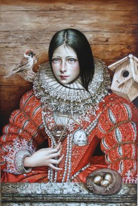 "Time of the Golden Birth" Luis Enrique Toledo del Rio SOLD