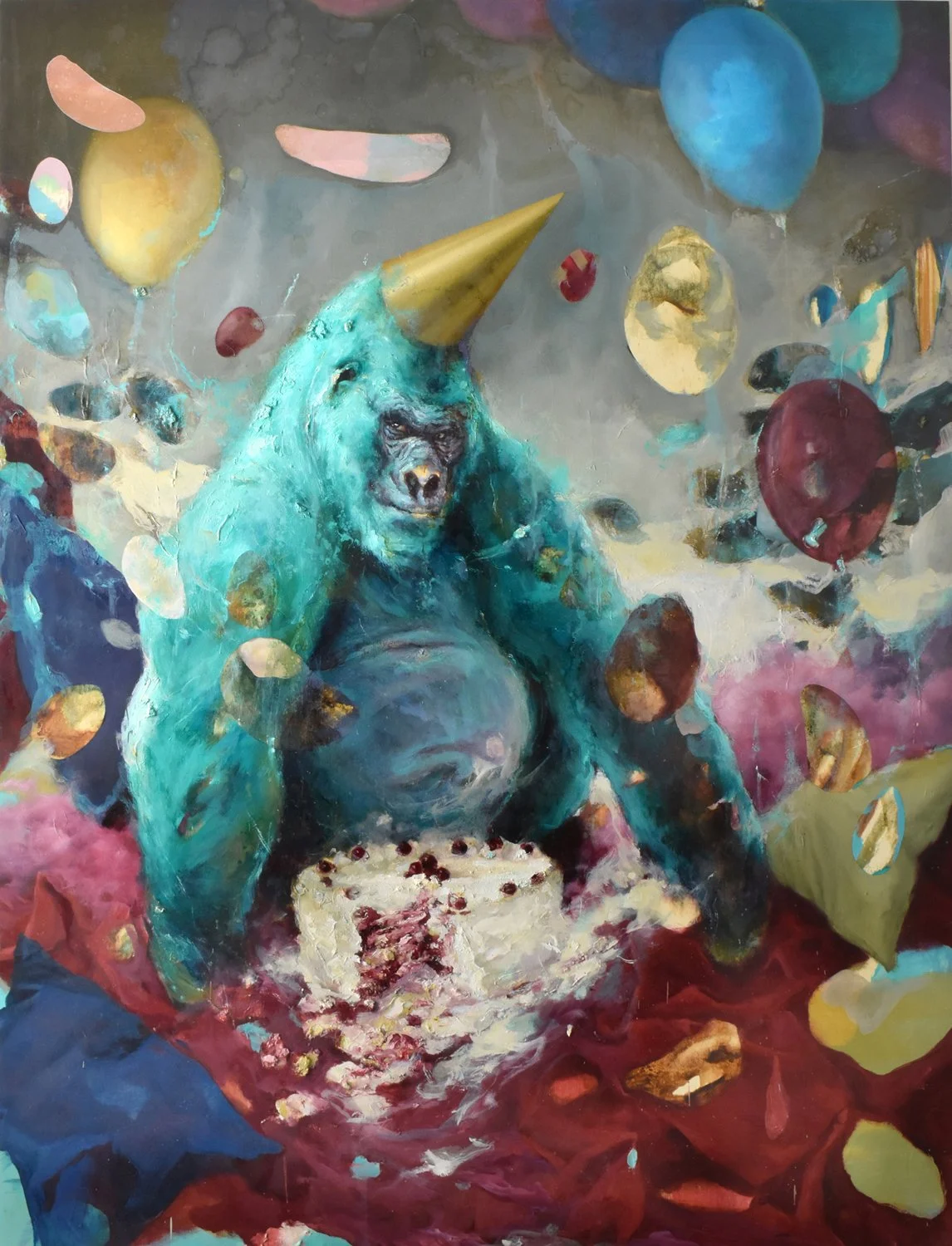 2. Happy day . oil on panel 160 x 122 cms. 2022.jpg