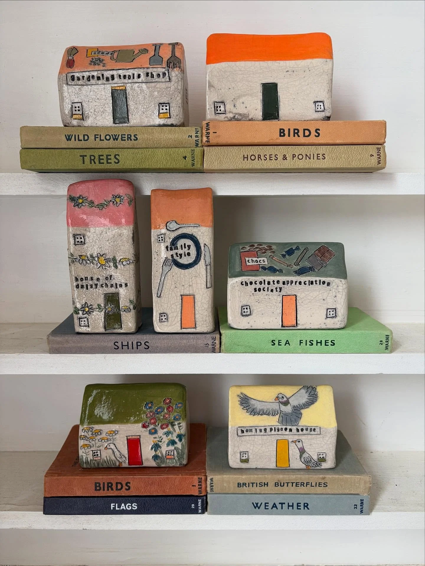 These jolly houses will all be in my next shop update which is now going to be THURSDAY 28th August at 7pm UK time. 

We will be shipping WORLDWIDE including USA and Europe. We are following advice from Royal Mail on how to deal with the new tariffs.