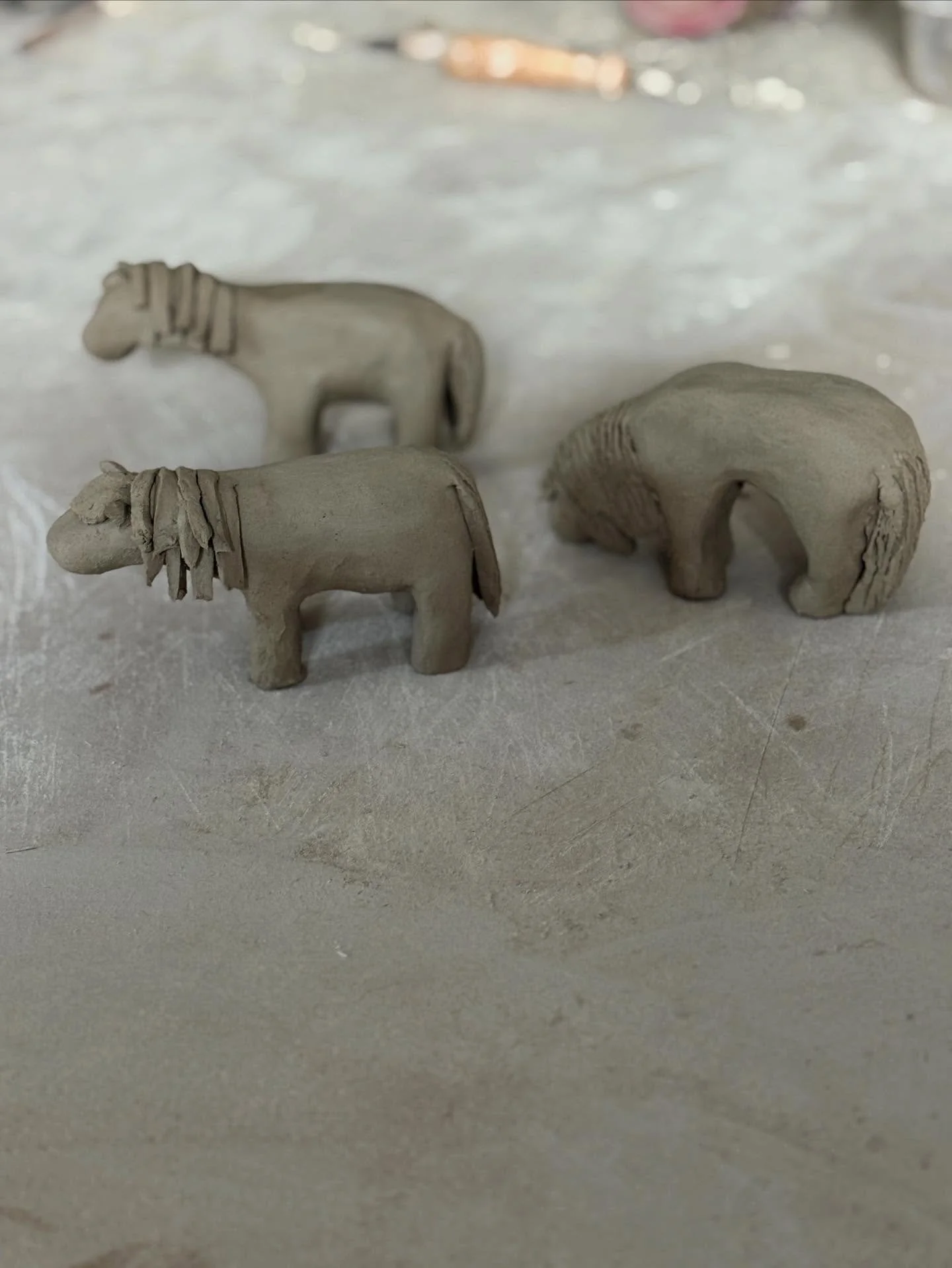 My horsey herd is expanding. 

Have been Christmas shopping this morning with my middle son and had coffee with my oldest chum @rachel.glibbery which was such a treat. Absolutely loving these slow days. 

#amandabanhamceramics #horsesoninstagram #cer