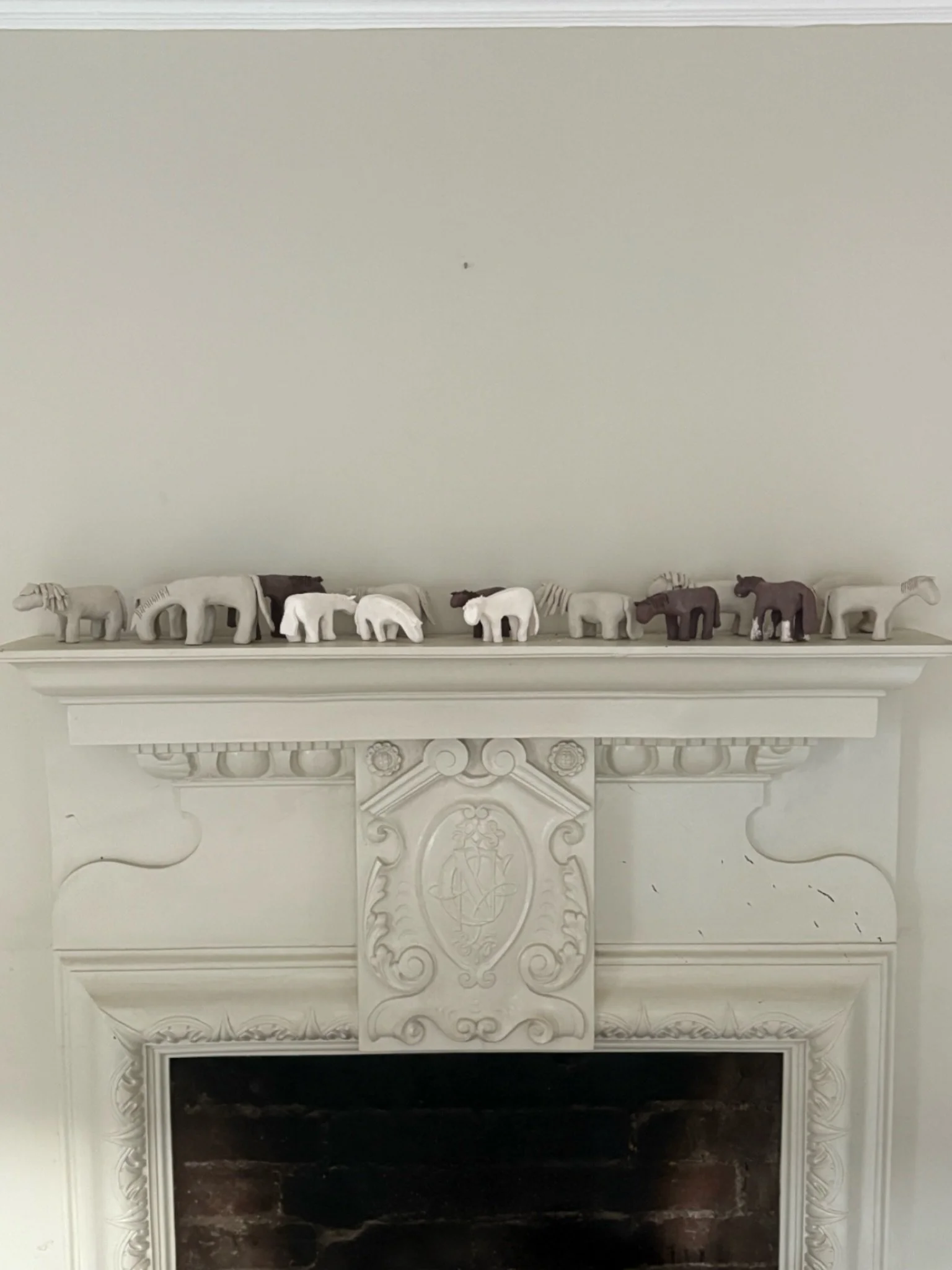 Easing myself into 2026 admiring my herd of ponies who are drying on my mantlepiece. 

Tomorrow evening I will be listing a limited number of commission slots in my online shop. These are for the kind of houses I make each month but with your own wor