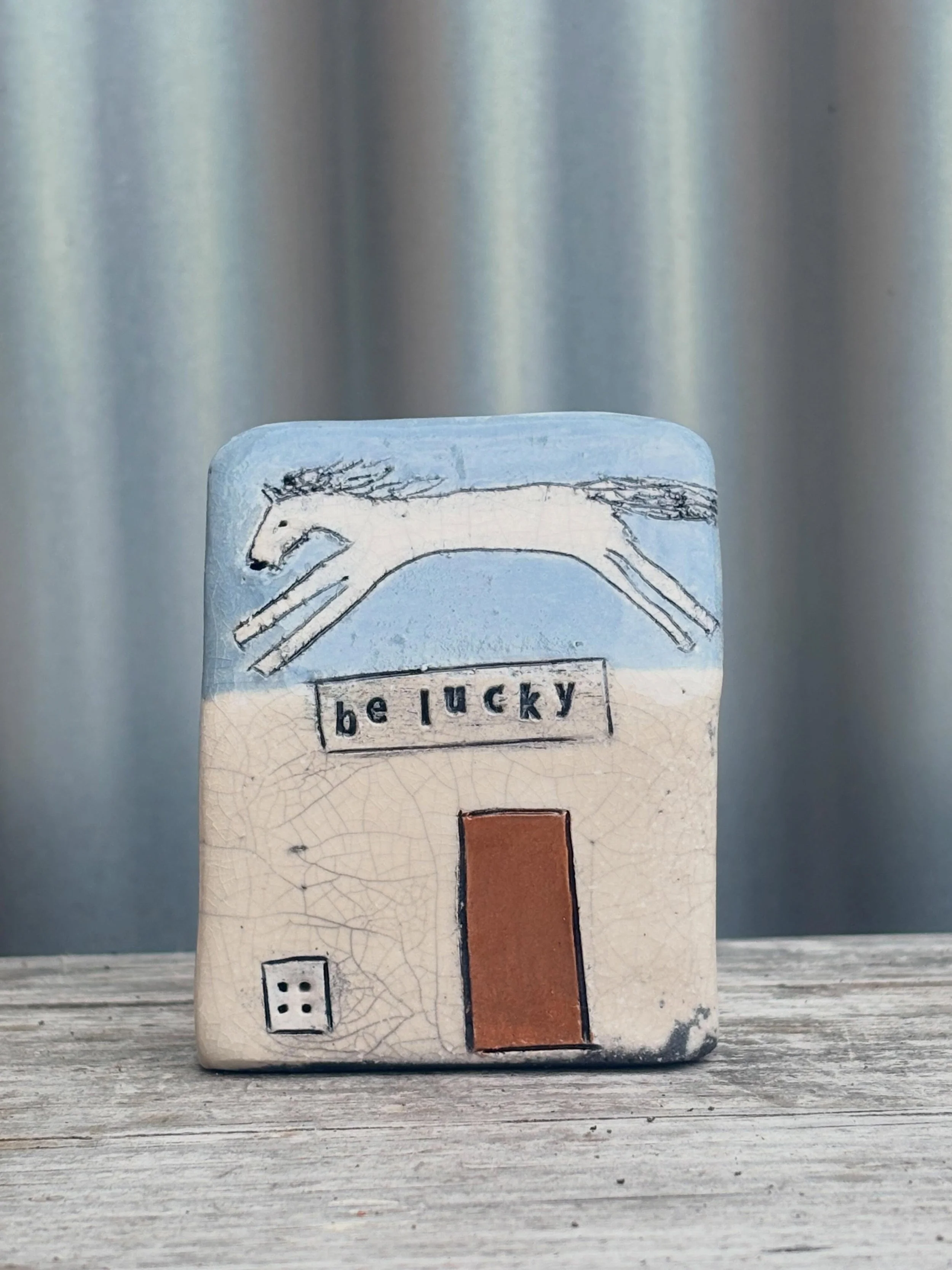 Everyday. 

Next sale Thursday May 28th at 7pm Uk time. 

Newsletter will be sent out next Tuesday as this week has run away with me. 

#belucky #ceramics #amandabanhamceramics #smallhouses #daysofsmallthings