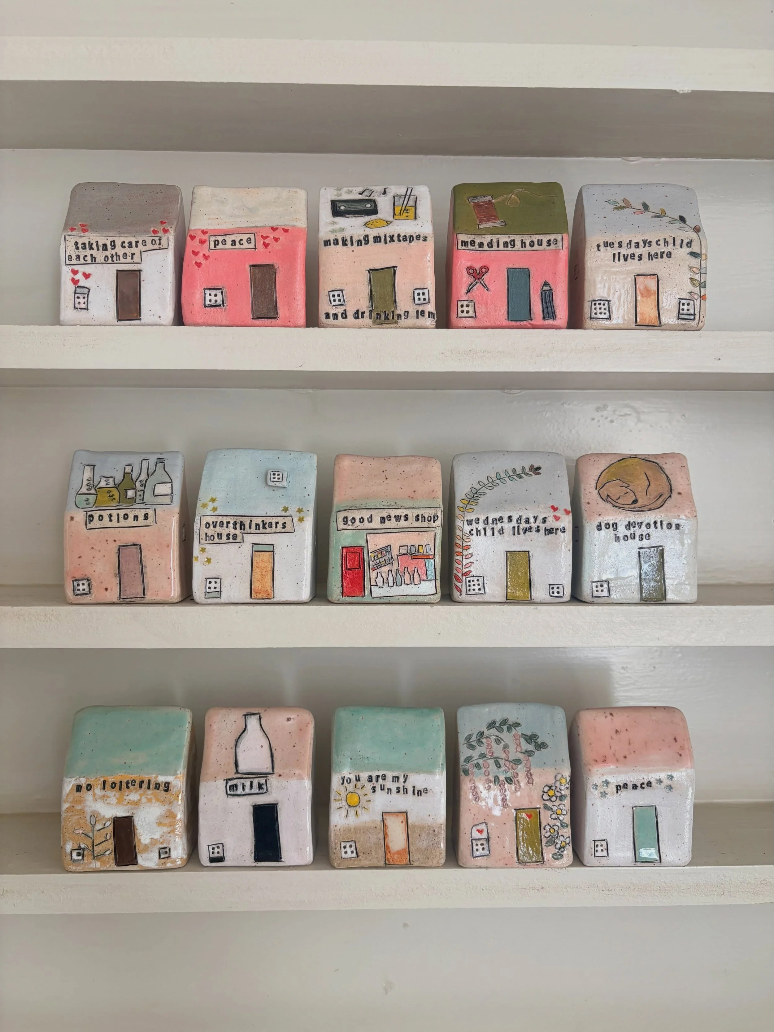 Some houses from a while back while I sit waiting for my daughter to arrive from the airport to the place where I have been coming on holiday since I was 14. Has anyone else almost constantly returned to the same place year after year? 

#amandabanha
