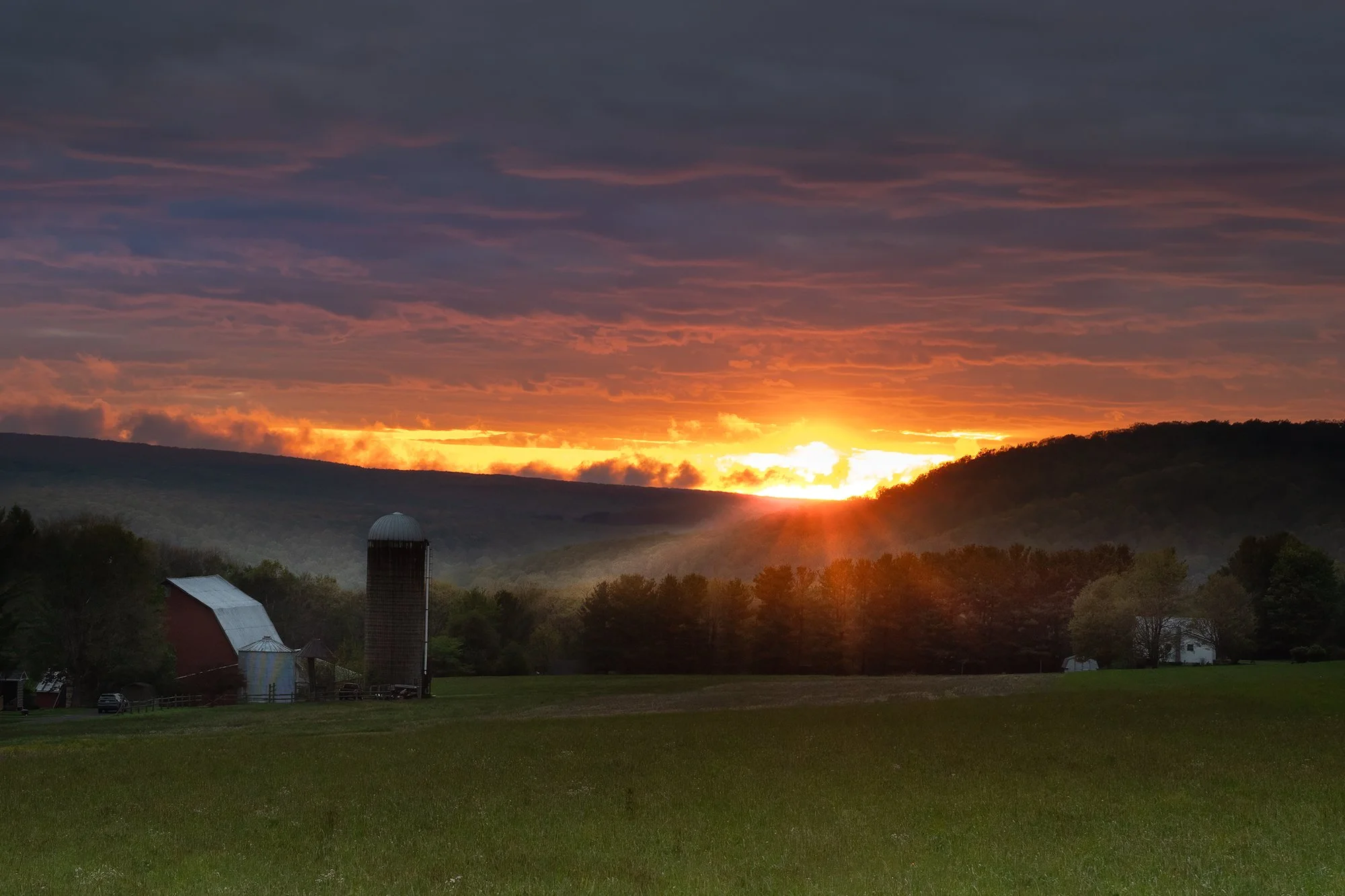 Sunset- near Deep Creek Lake, Md. 