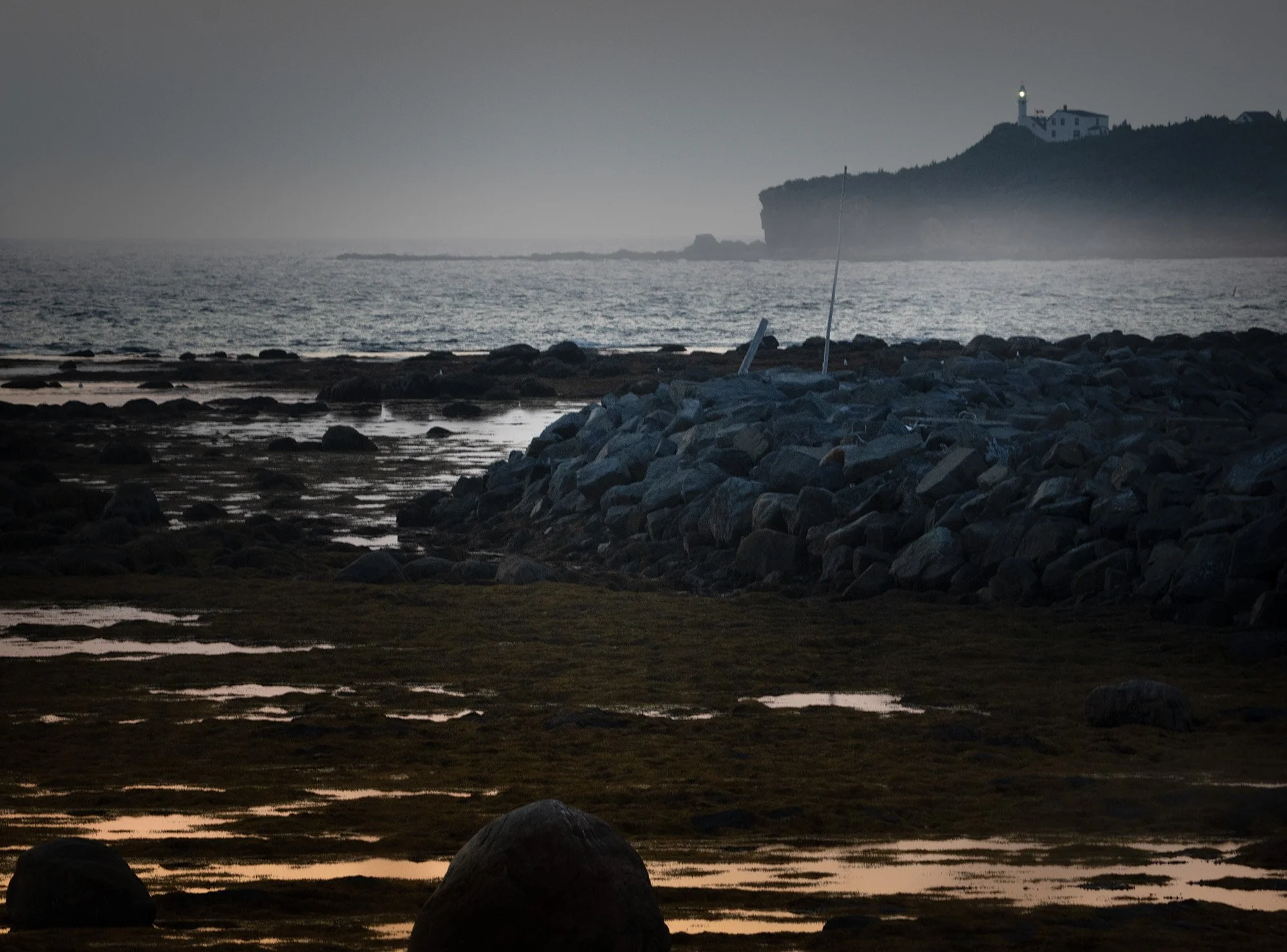 Rocky Harbour lighthouse dusk.jpg