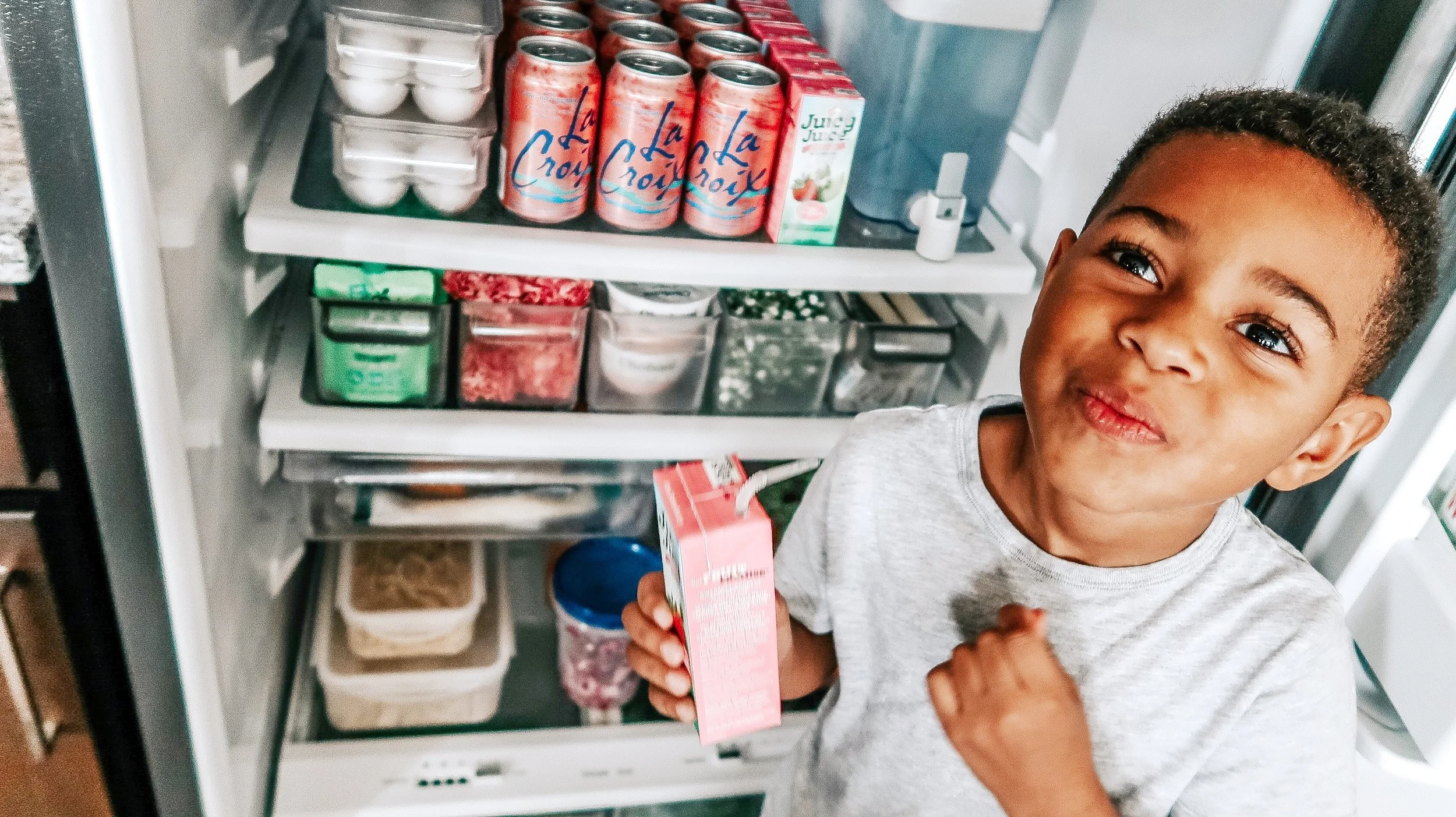 How I Organize Our Fridge