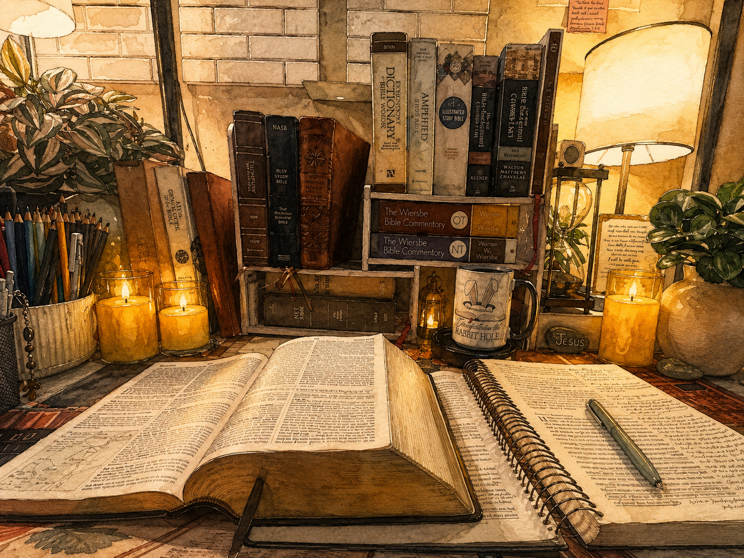 Much Land Remains: Studying Scripture with a Concussion