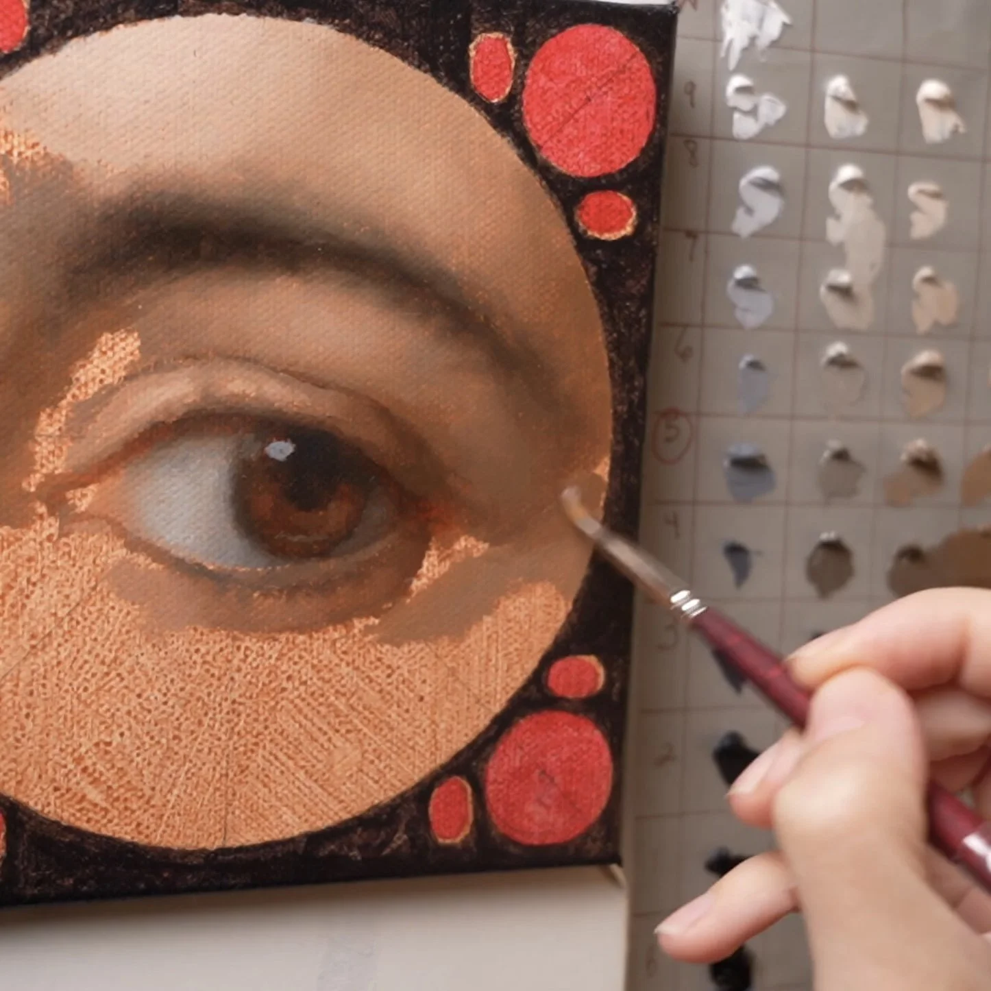 Eye with Rubies Video Demonstration