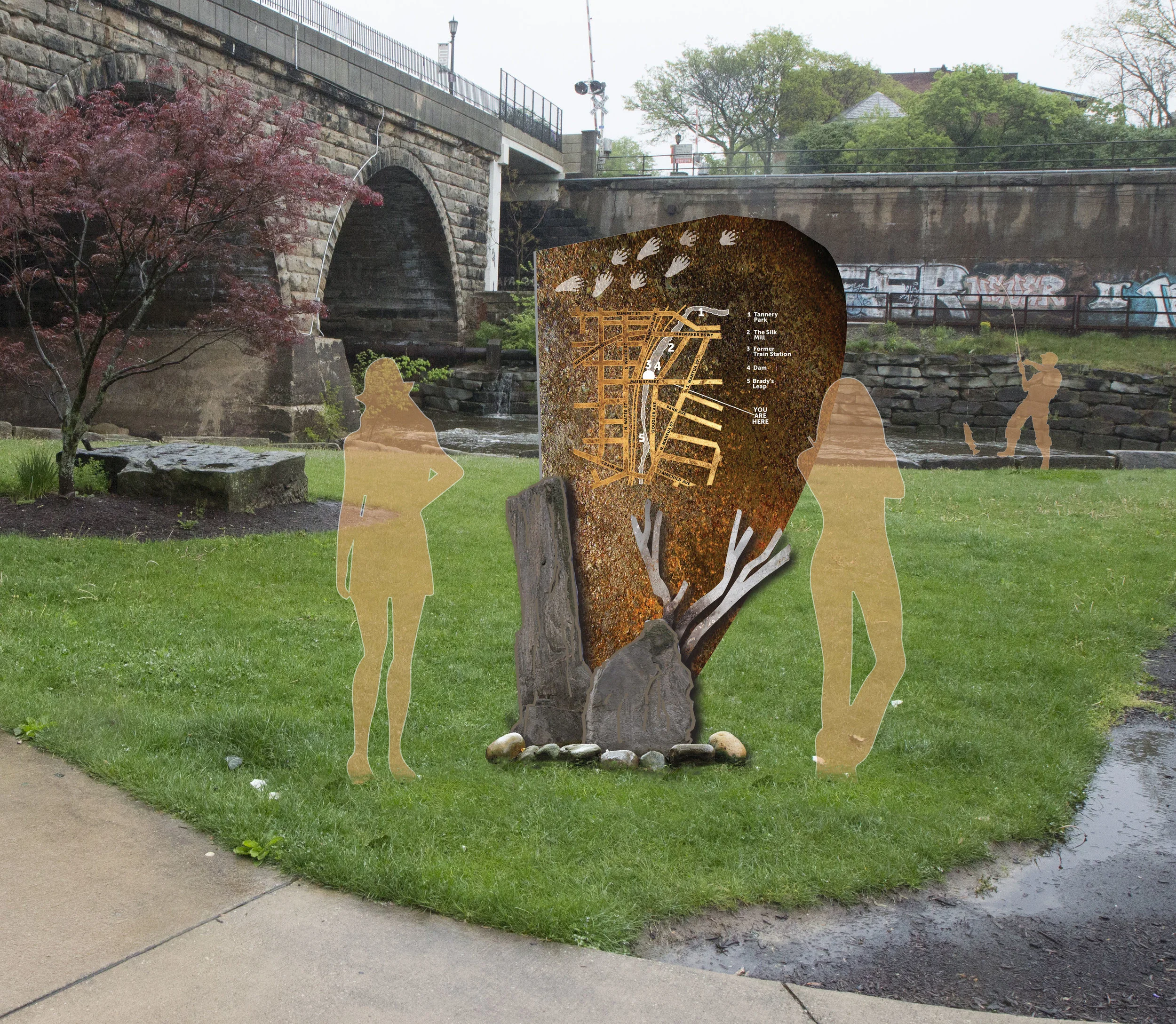 Map on Location Mockup: Kent, Ohio