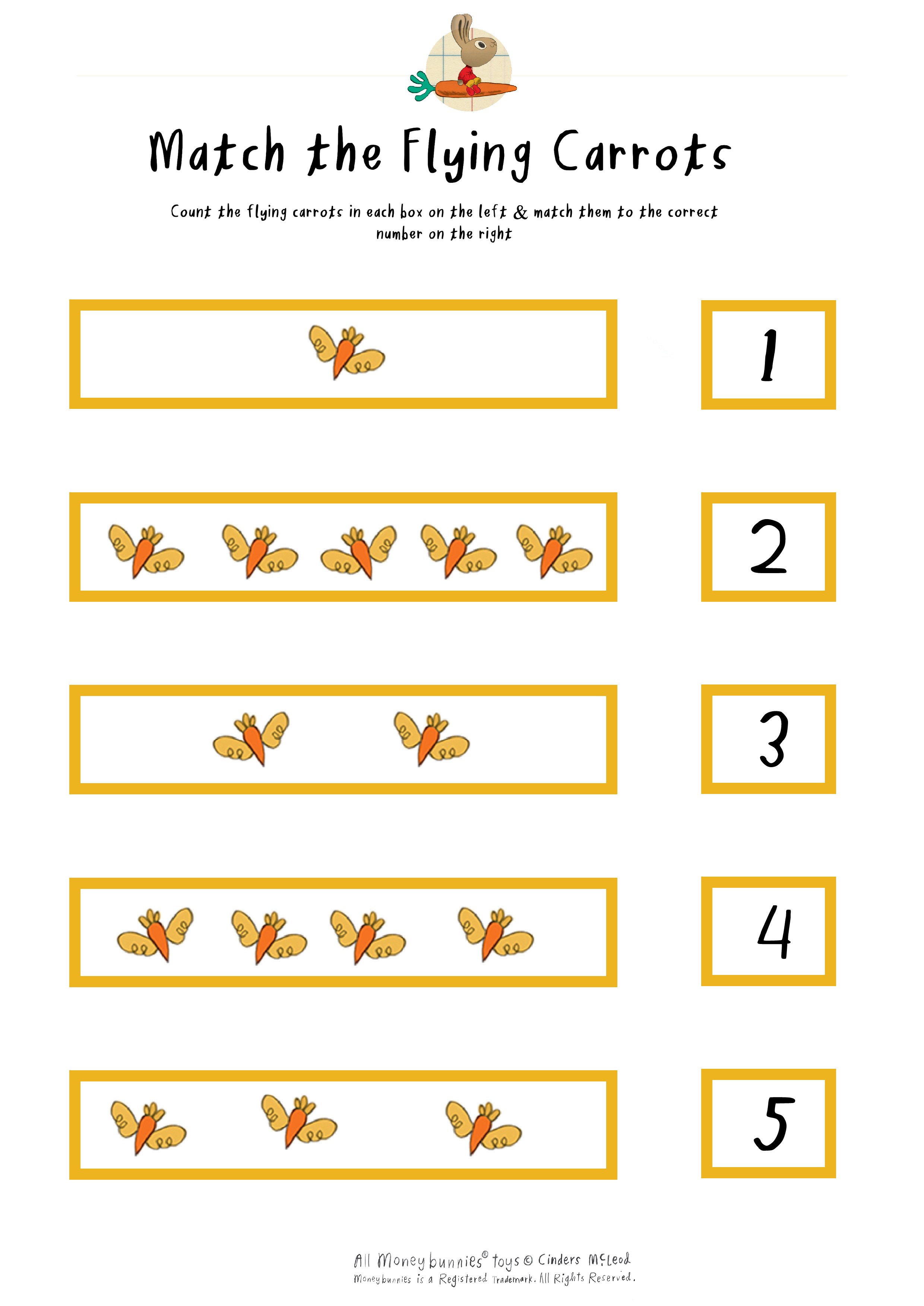 Match the Flying Carrots