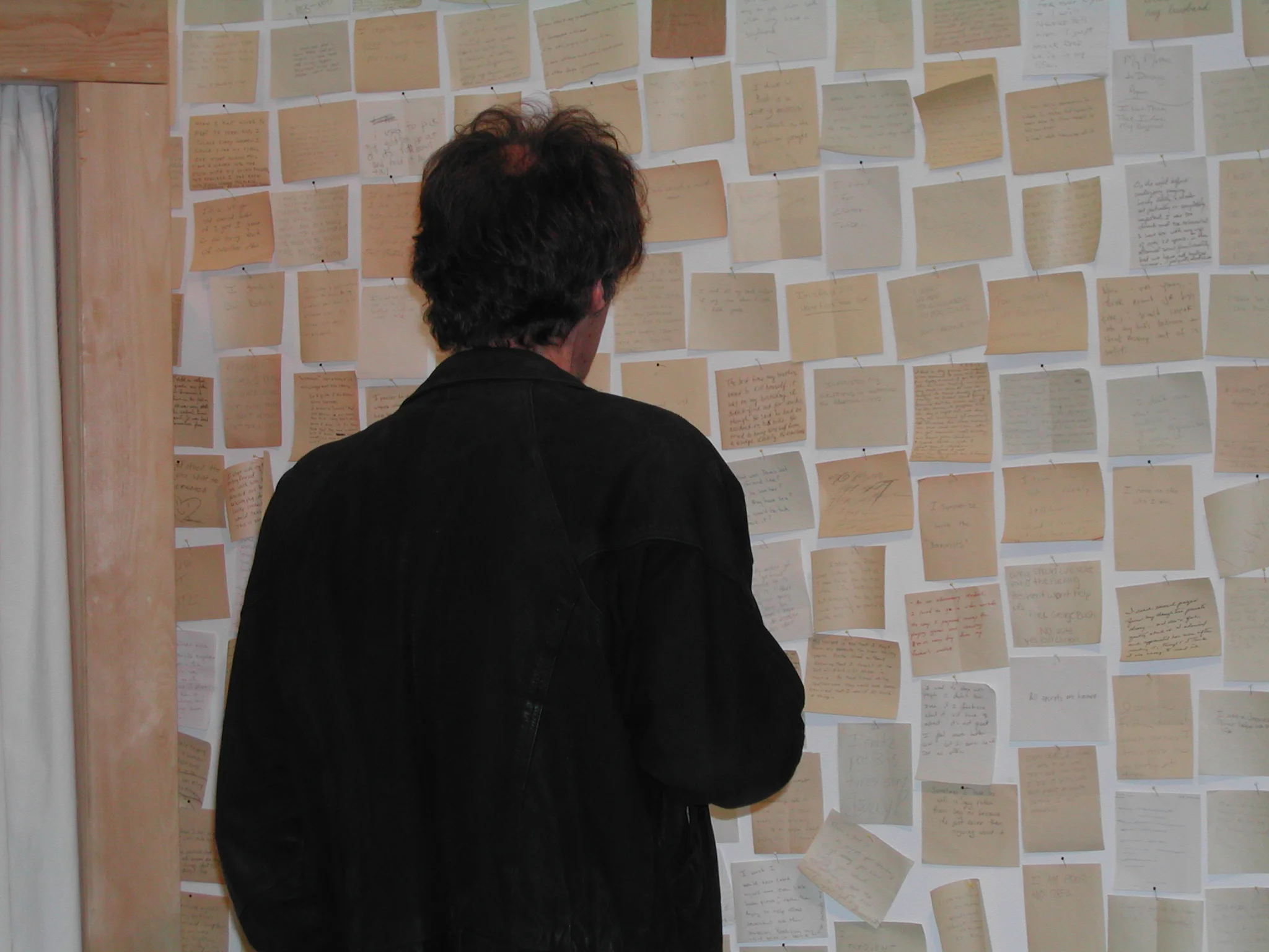 what haunts… , installation view, Artspace, New Haven, CT, 2004