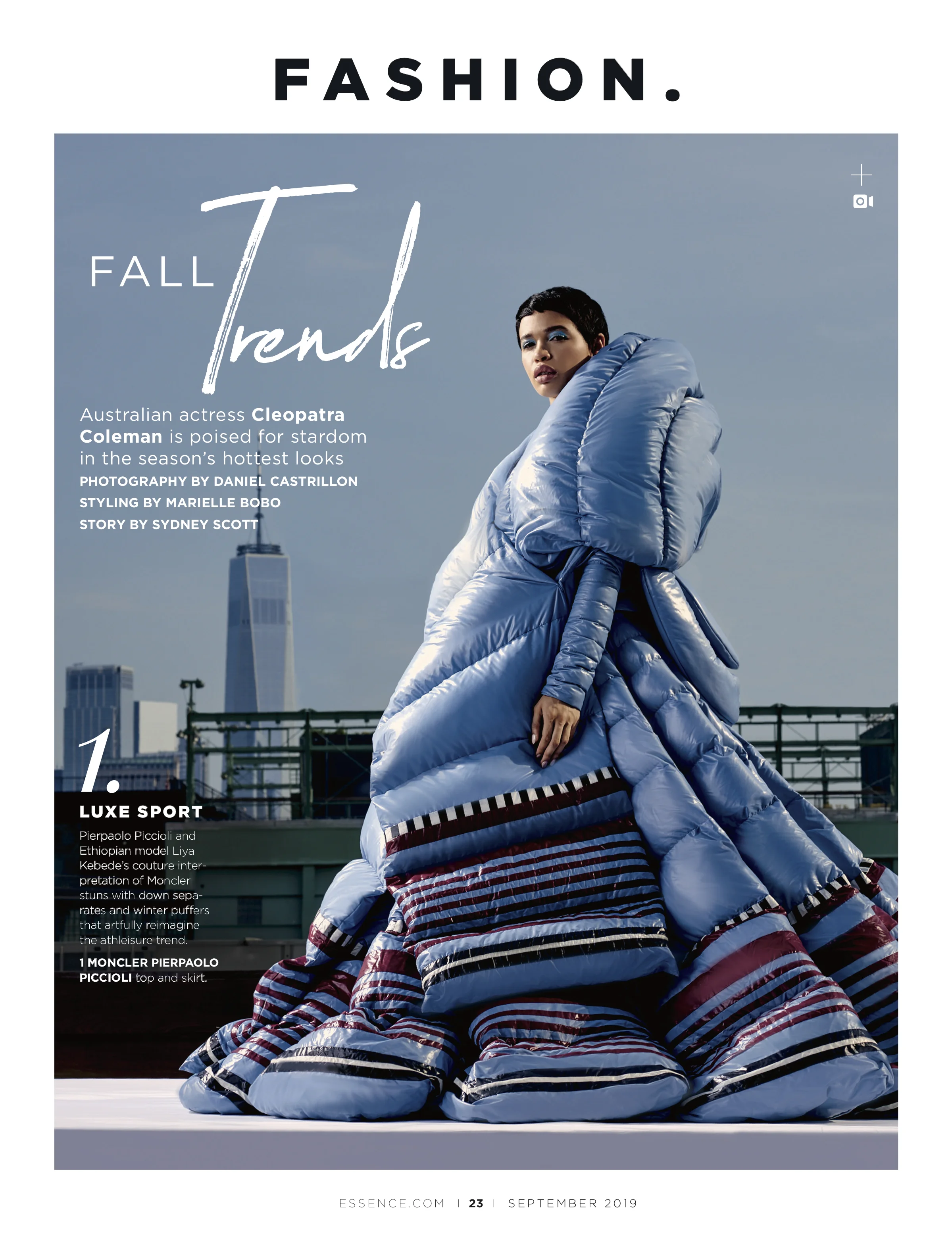 Essence Magazine -Cleopatra Colman