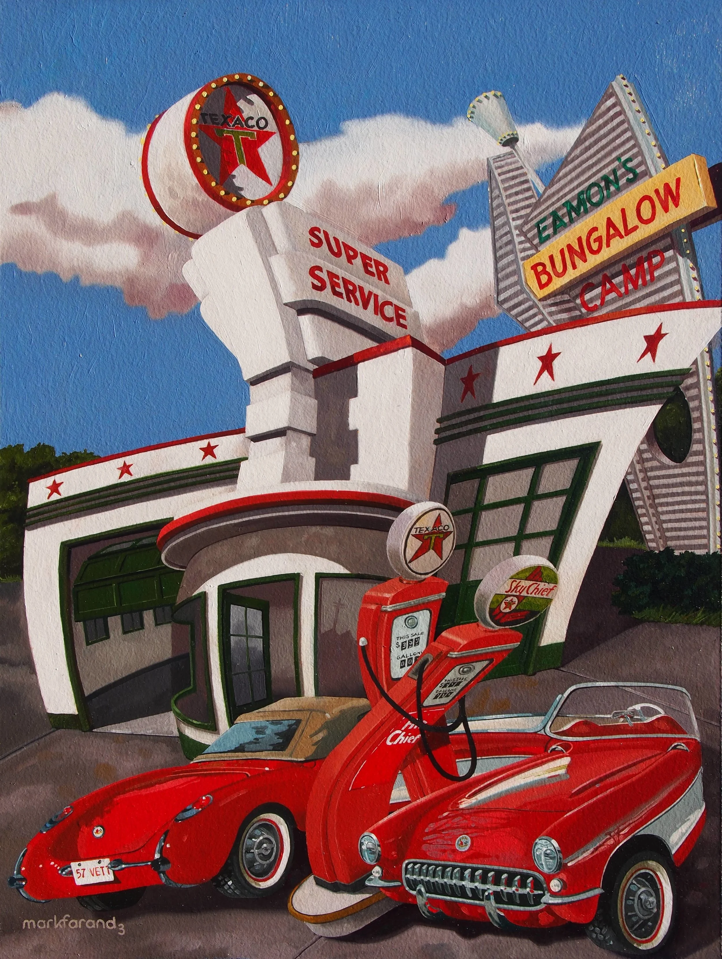 '57 Vette at Eamon's