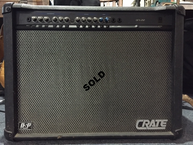 Used Crate 212 GFX Guitar Amp  SOLD