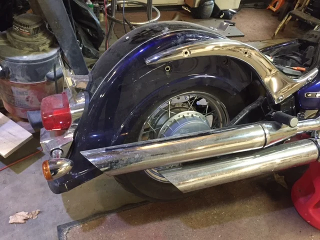 A drummer friend wrecked his motorcycle.