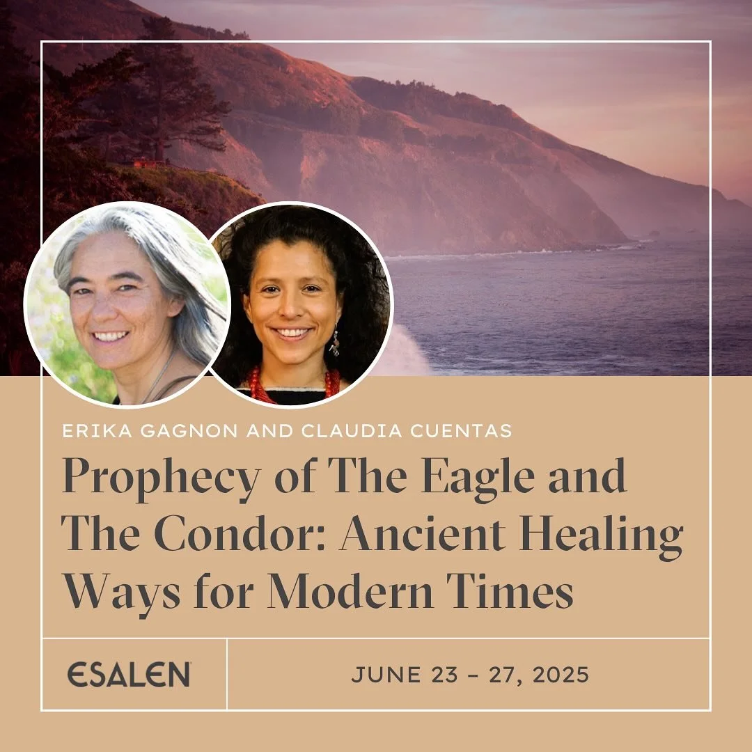 What a joy to collaborate with my dear friend a colleague @erikagagnon11 for Summer Solstice at beautiful @esalen. Please join us as we gather to remember together the ways of the Earth and the Cosmos. ❤️✨💧🔥🌸 Link in Bio.
✨✨✨✨
The Prophecy of the