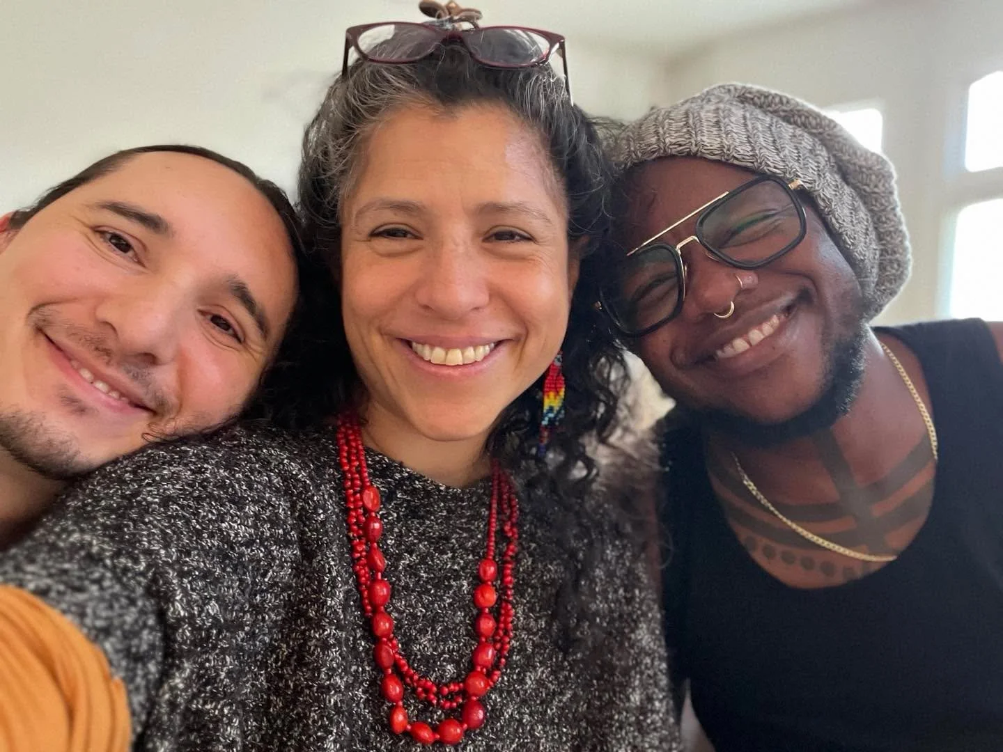 Thank you for this beautiful and skillful team! Equipazo! Another Naropa Practicum taught by us under @coracenterportland! Honor and humble to awaken our deep remembering together. Returning the medicine to the people. It is our birthright. Equipo ti