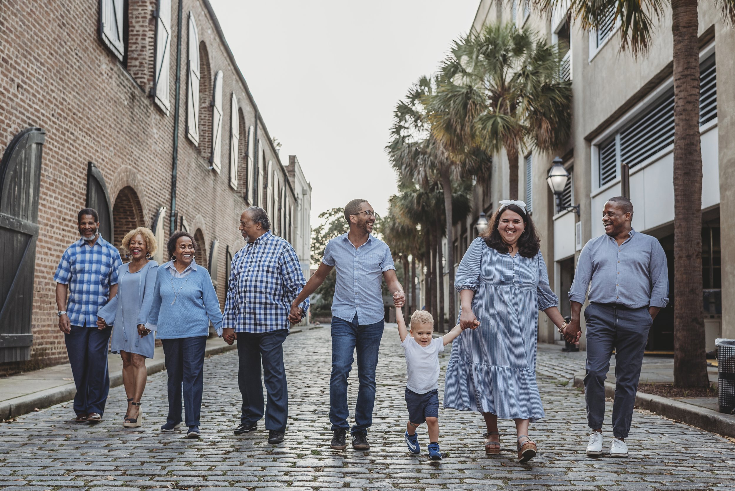 extended family photography charleston historic