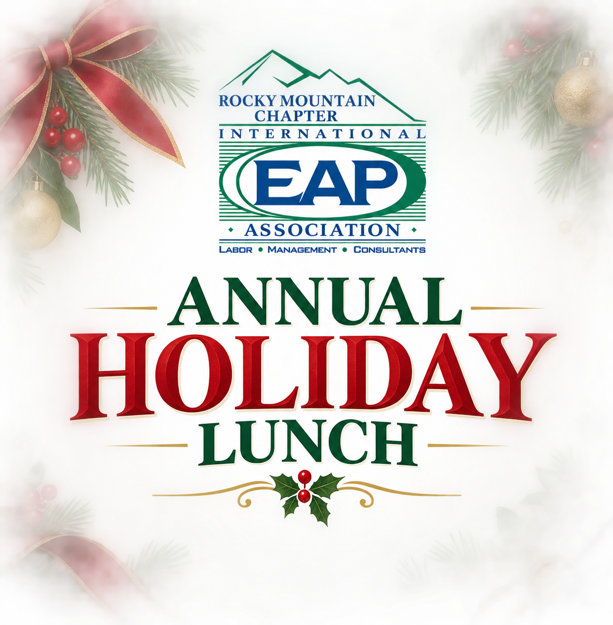 Holiday Luncheon 2026