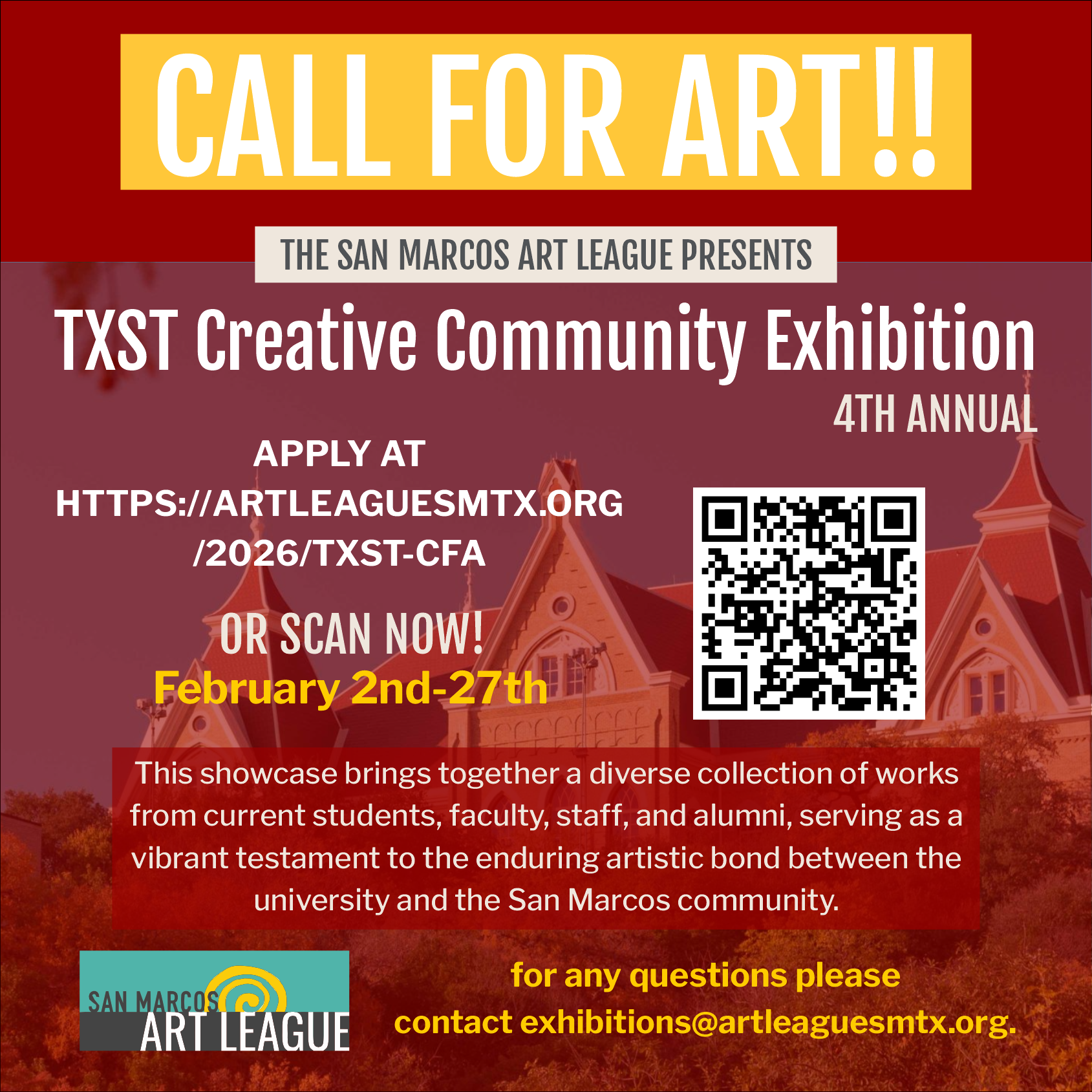 TXST Creative Community: Call for Art 