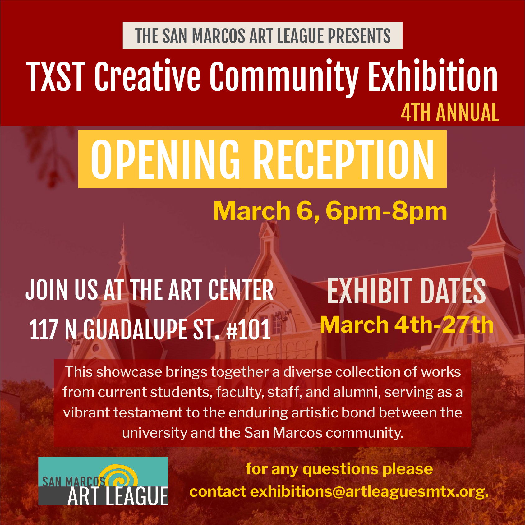 TXST Creative Community Show Opening Reception