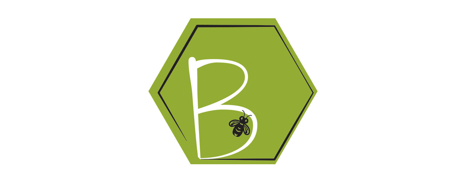 Nanny Bee is a postpartum overnight doula and chef who specializes in cooking for new mamas. She needed a sweet, sweet logo to let people know she was ready to buzz on over.