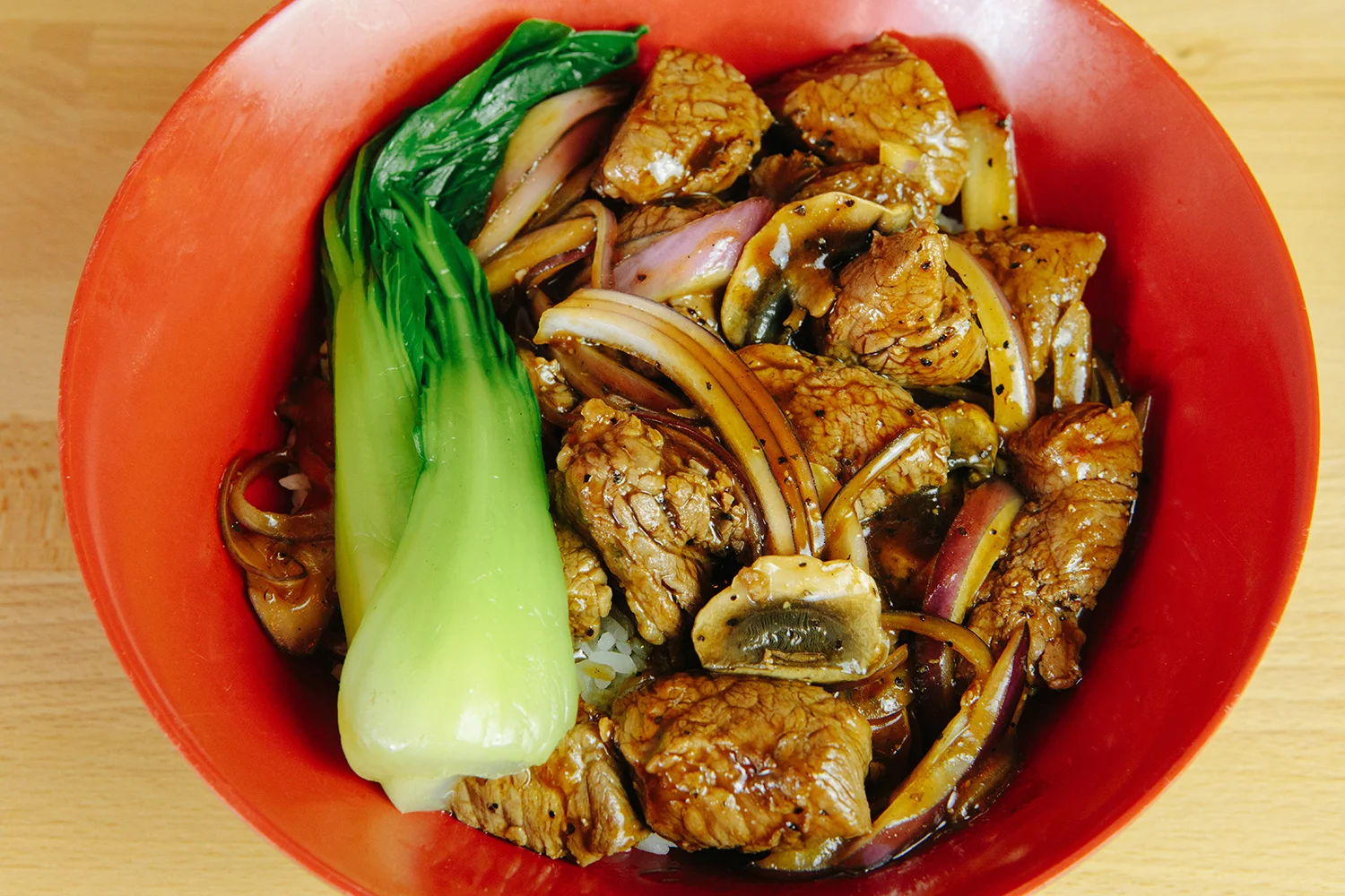 Filet Mignon Kew Rice Bowl
