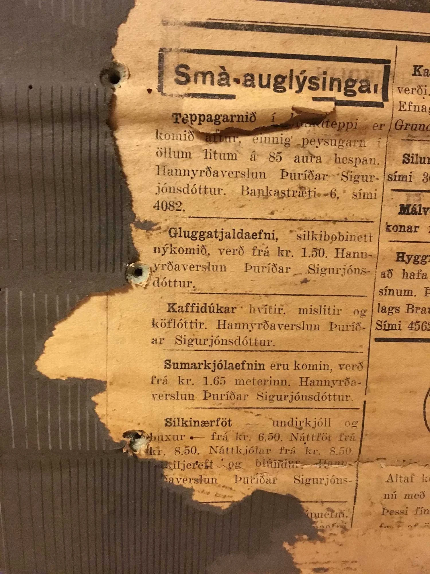Náttkjólar á 8.50 kr, já takk.