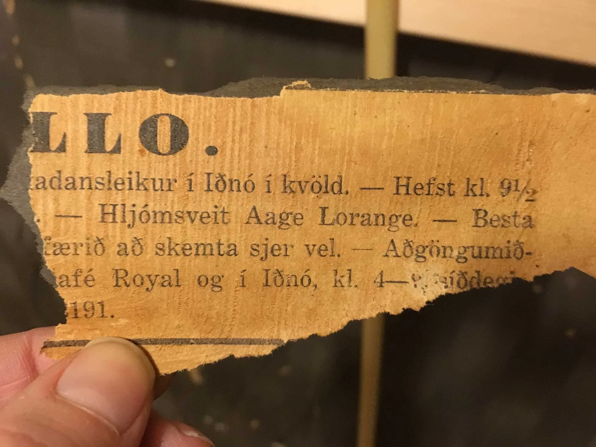...að skemta sjer vel