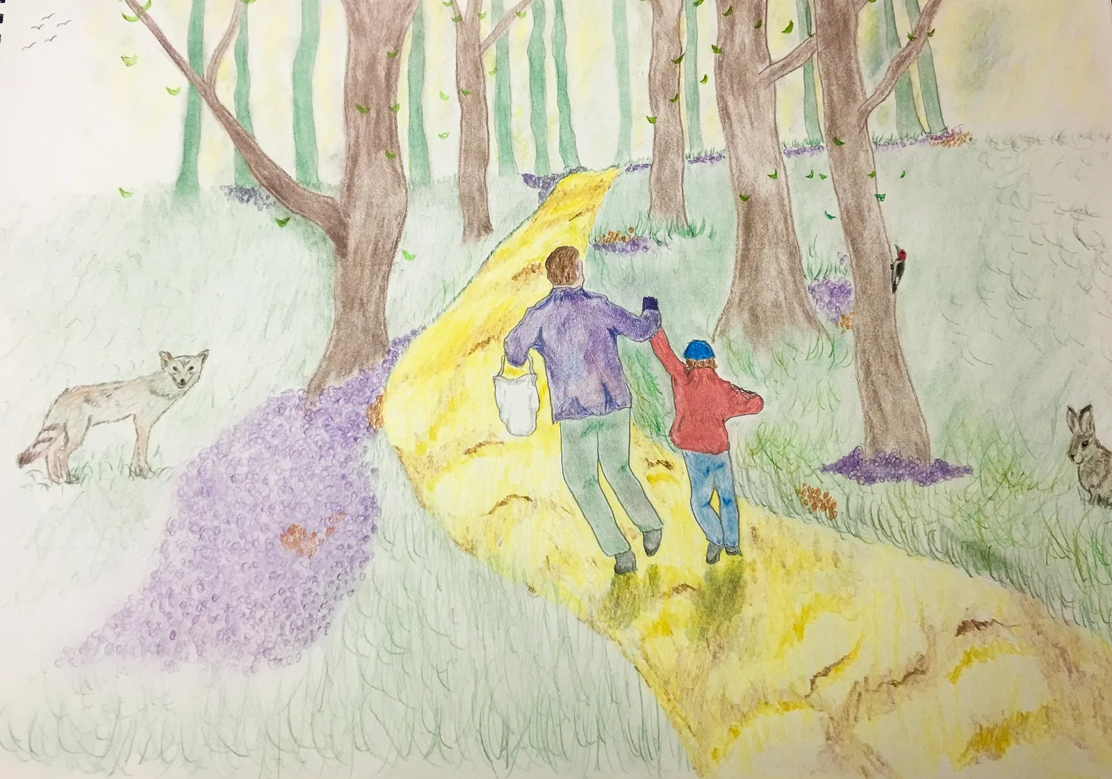 Page from Patti Hudson's LNT Children's Presentation