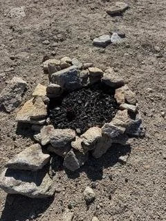 Another fire ring removed
