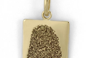 Finger print pendant